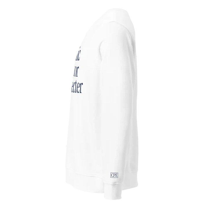 Public Sector Respecter Crewneck (White) product image (2)