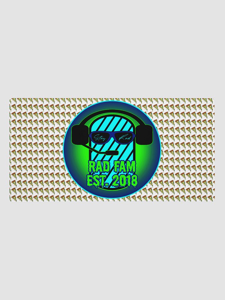 Rad Fam Gaming Mousepad (White) product image (1)