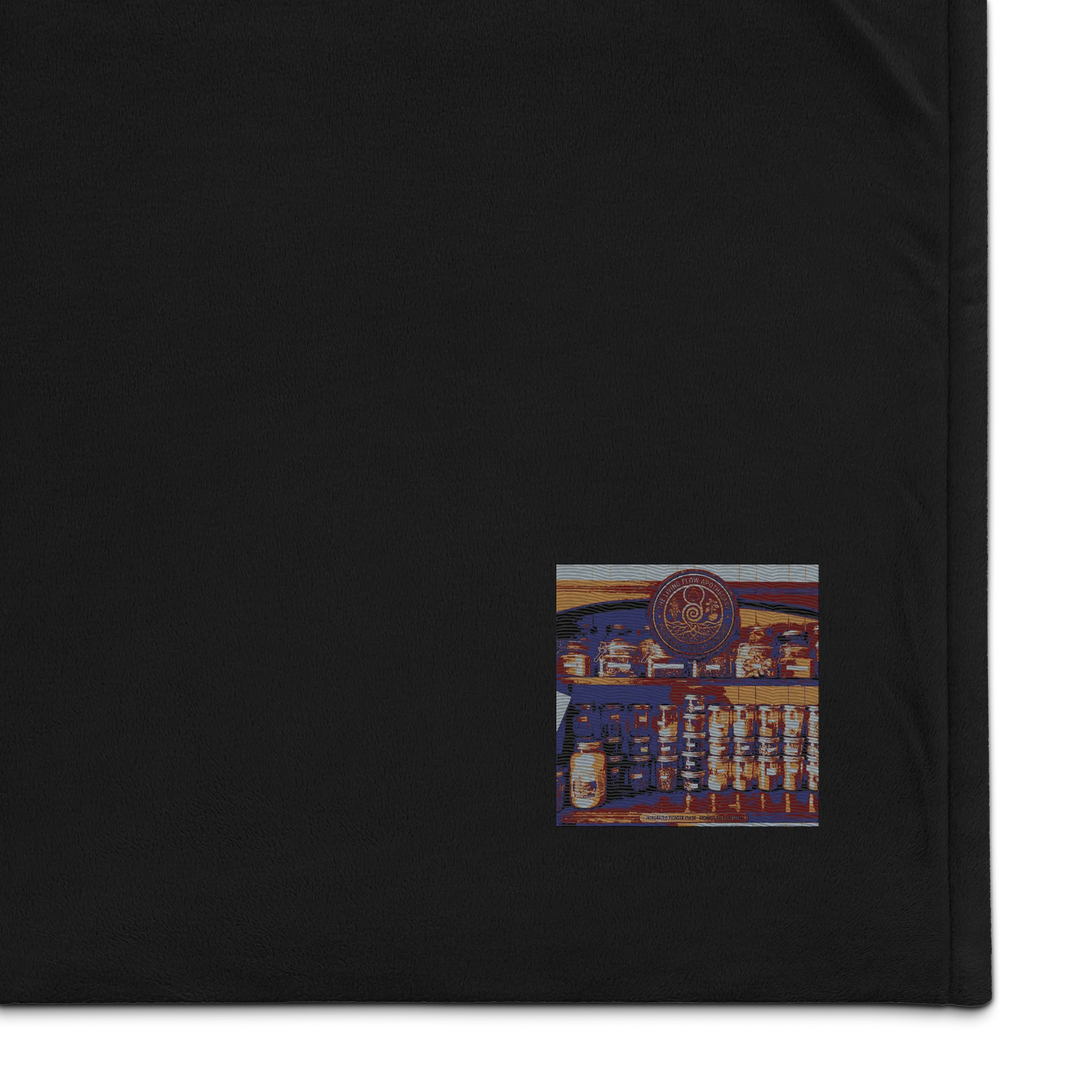 The Living Flow Apothecary Sherpa Blanket product image (1)