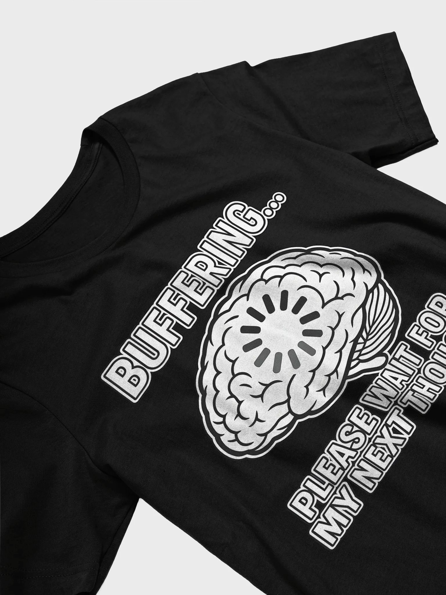 Buffering Brain Unisex T-Shirt product image (23)