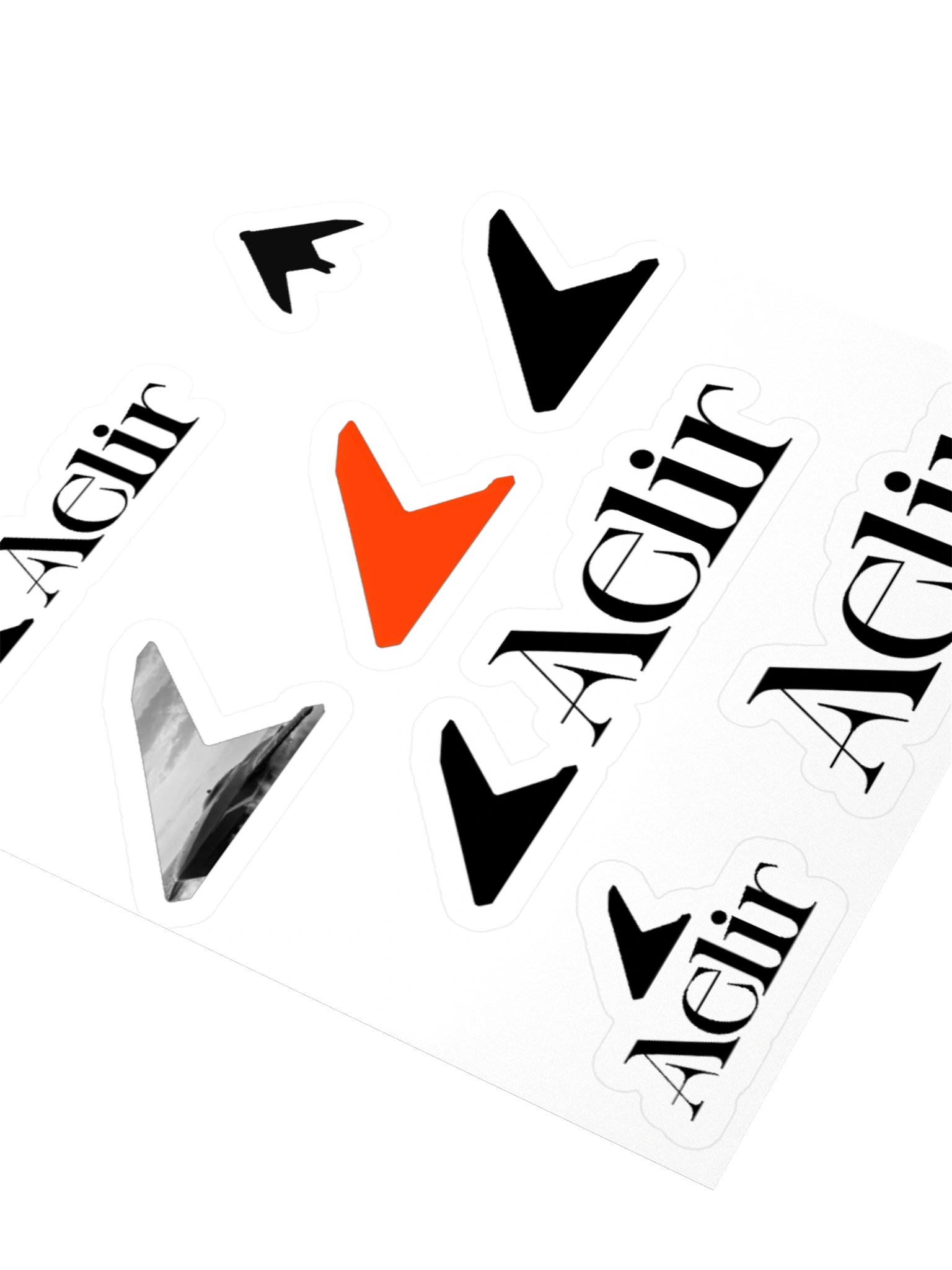 Minimal Arrow Trio Kiss Cut Stickers product image (9)