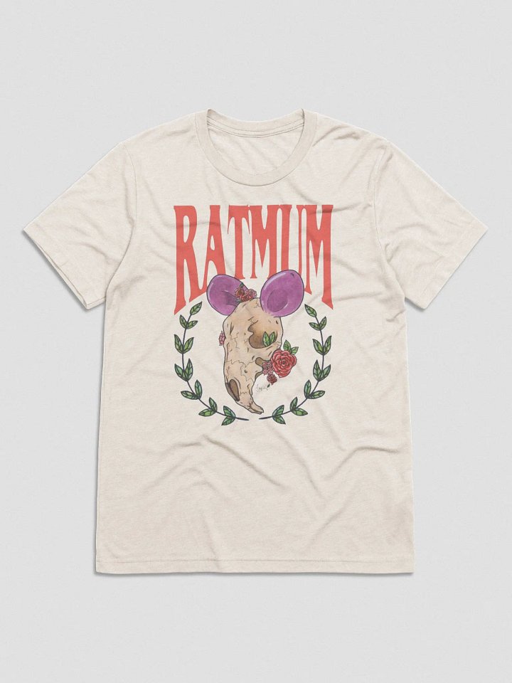 AJA X RAT - Wreathed Skull T-Shirt (Oatmeal) product image (2)