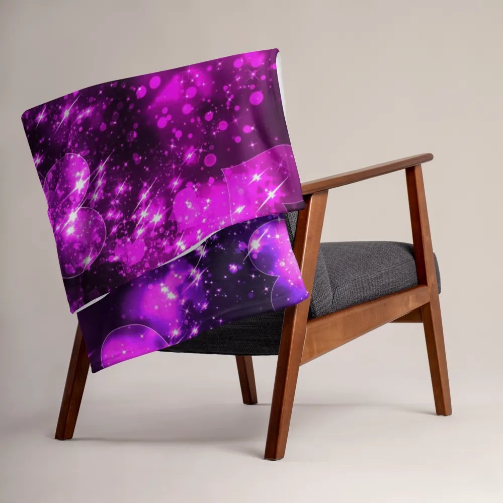 Bokeh Hearts Throw Blanket product image (15)