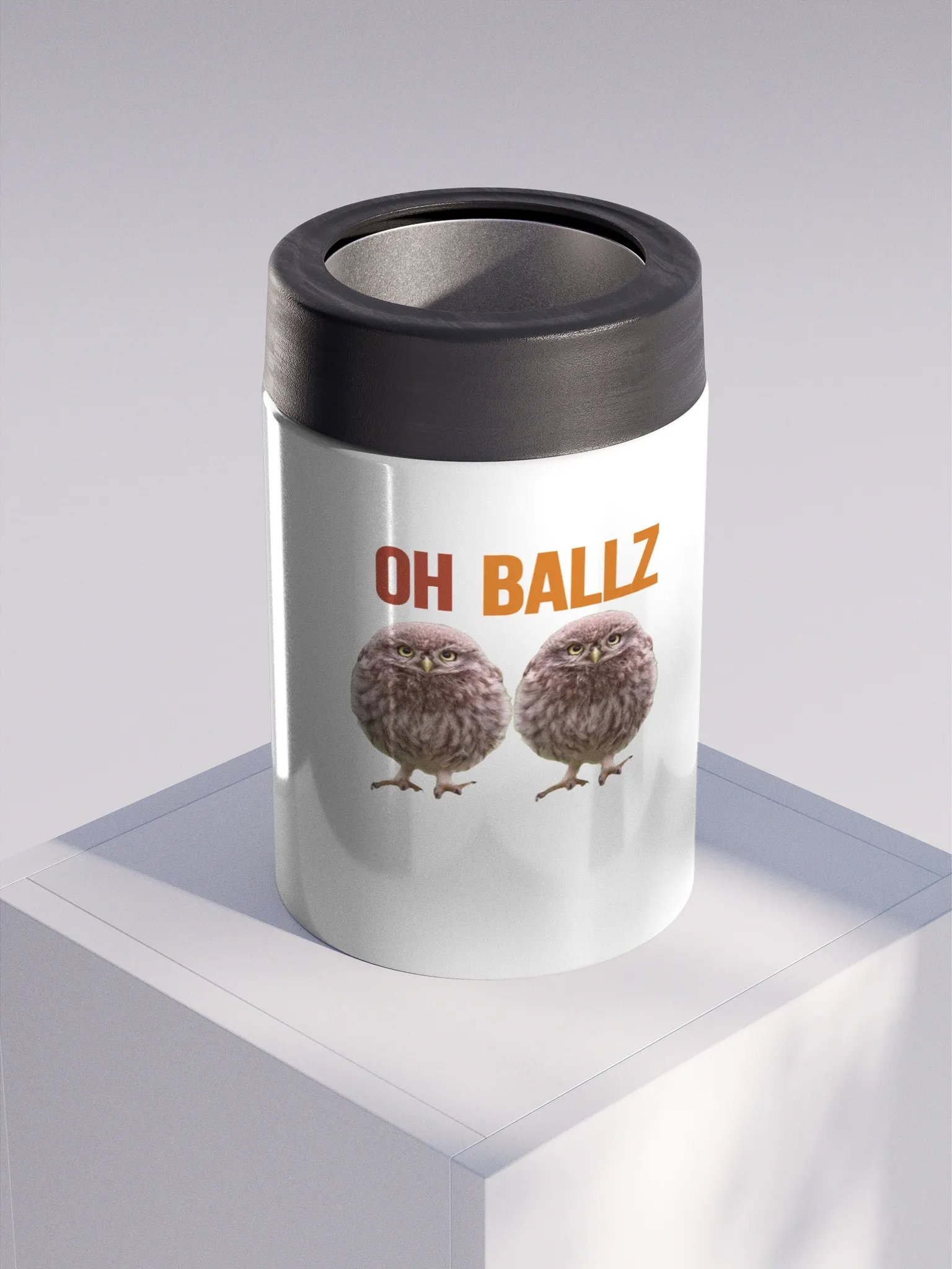 Oh Ballz Stainless Steel Koozie product image (1)