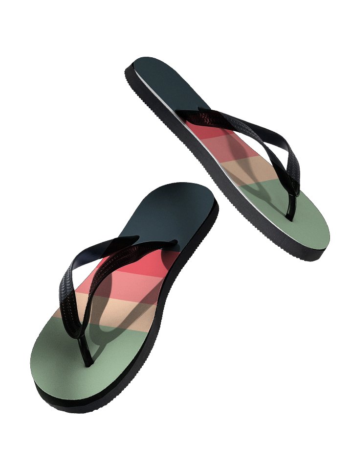 Chromatic Lung Flip-Flops product image (2)