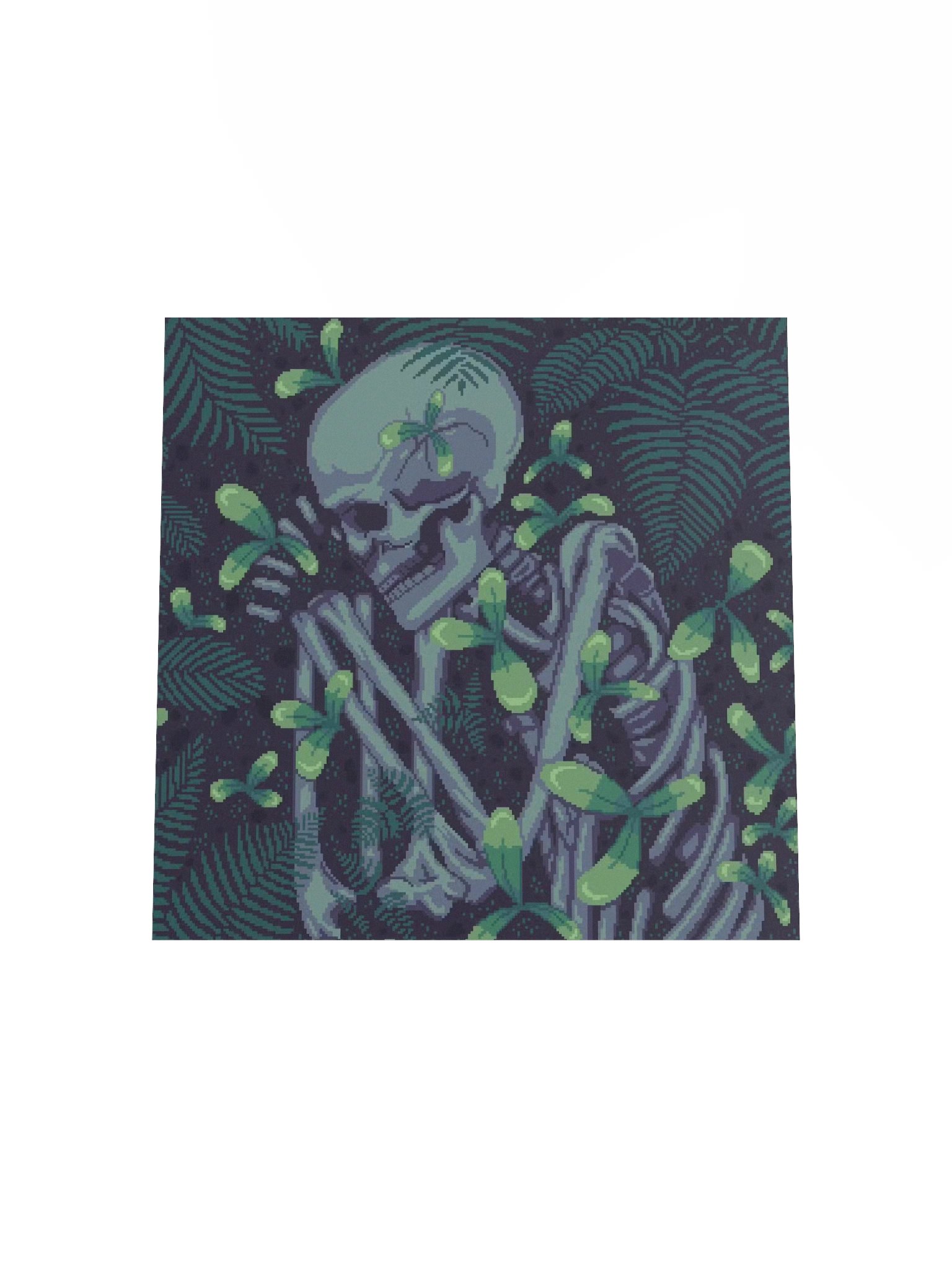 Skeleton Art Print product image (4)