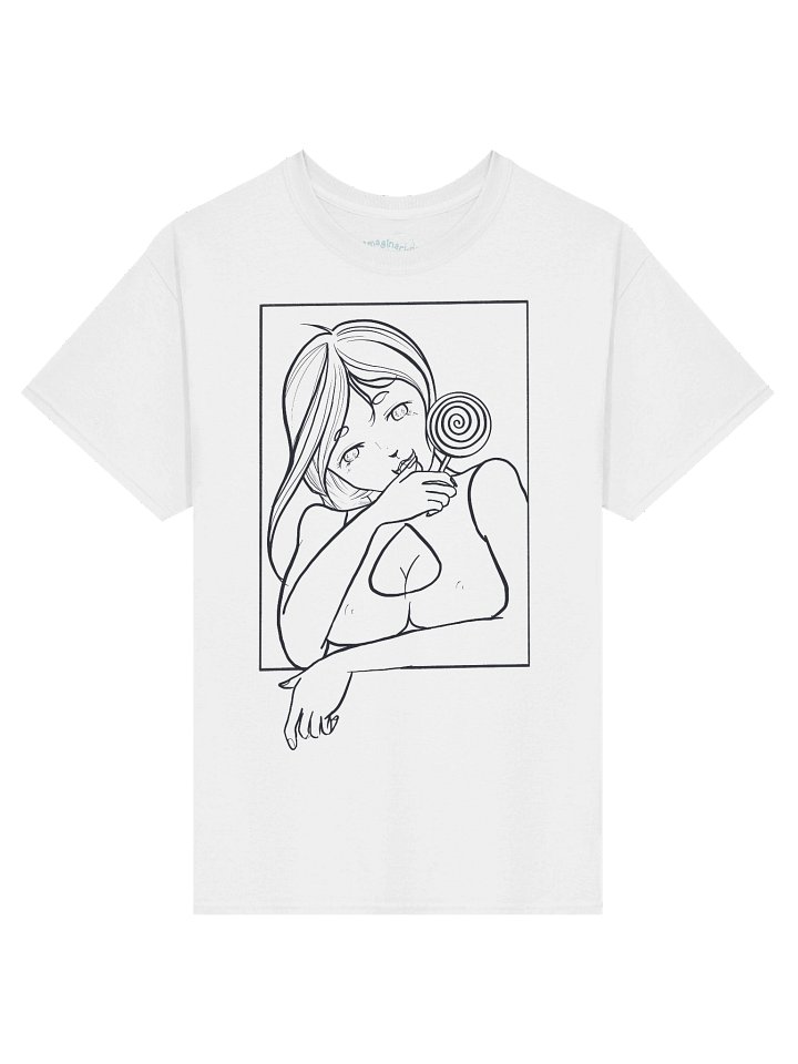 ImaginaryStory 'Nary Lollipop Black Outline T-Shirt product image (1)