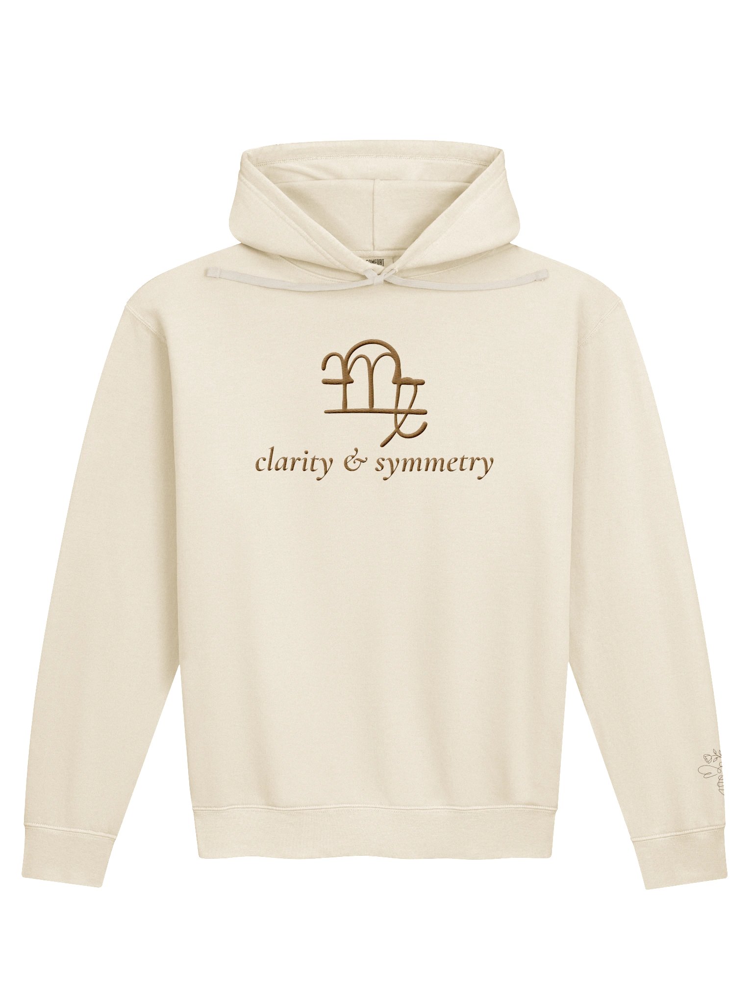 virgo libra cusp minimalist fusion hoodie product image (1)