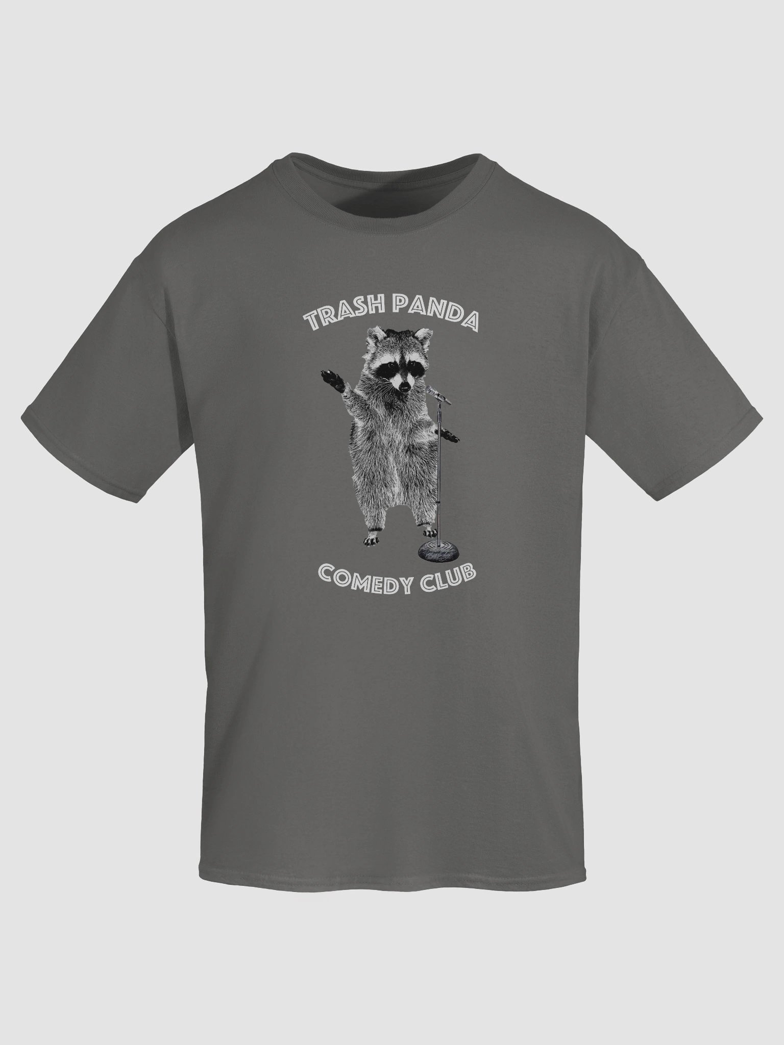Trash Panda Comedy Club - Lunch Therapy on the back - Unisex Ultra Cotton Tee product image (7)