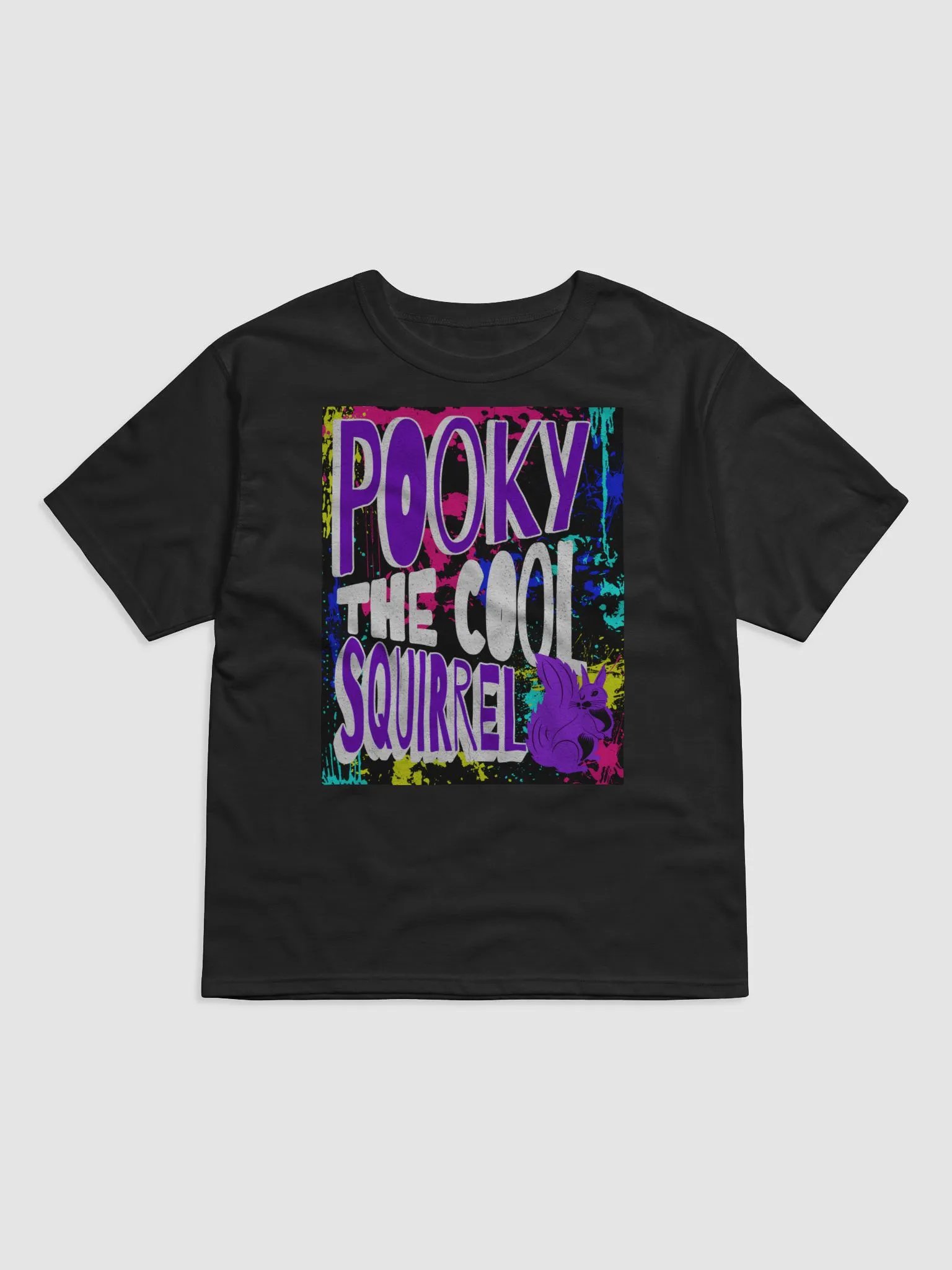 POOKY THE COOL SQUIRREL LIGHTWEIGHT TEE product image (1)