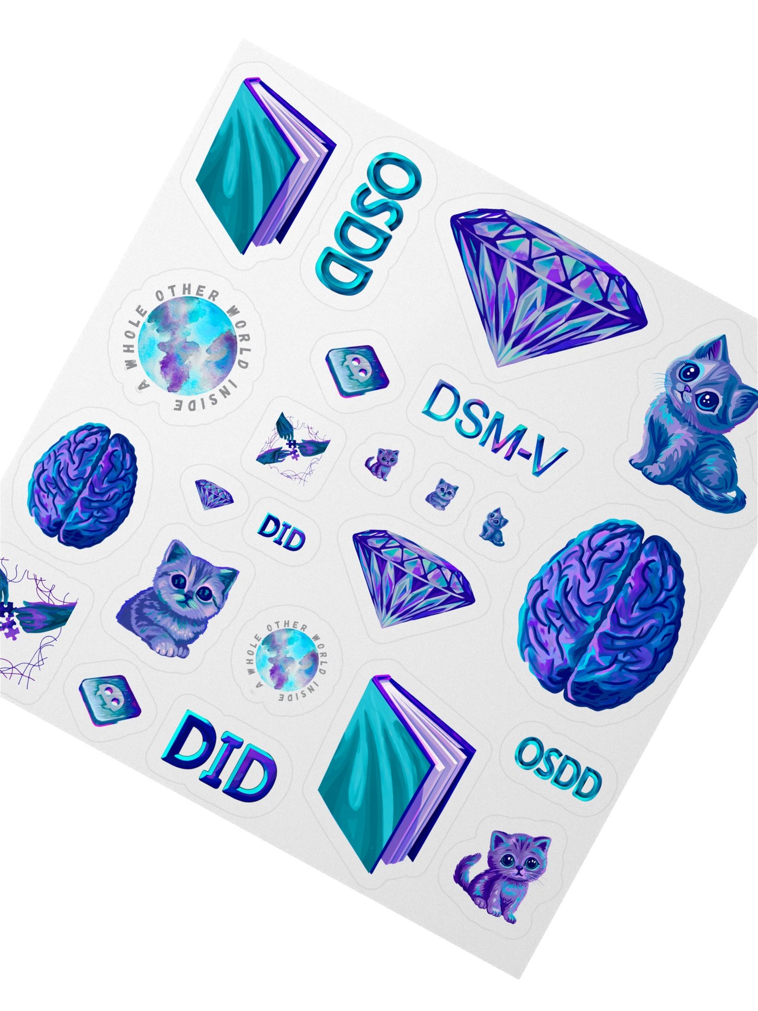 MulTIDimensional Sticker Sheet 1 product image (2)