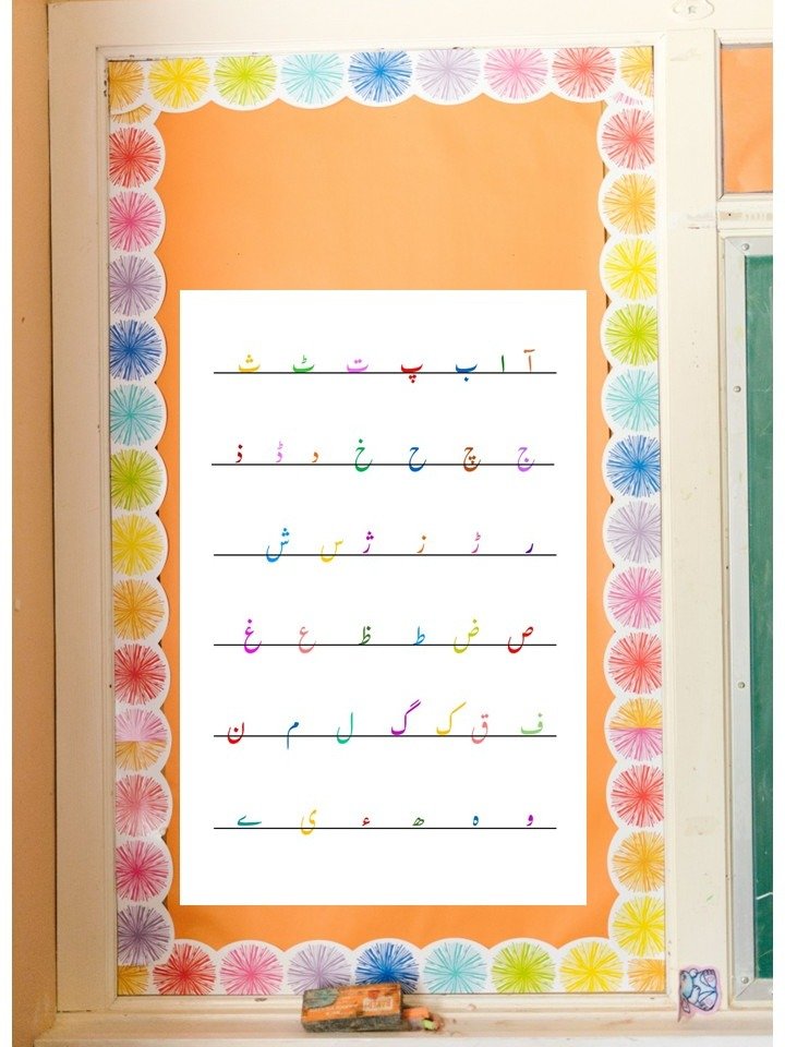 Urdu Alphabet Poster product image (2)