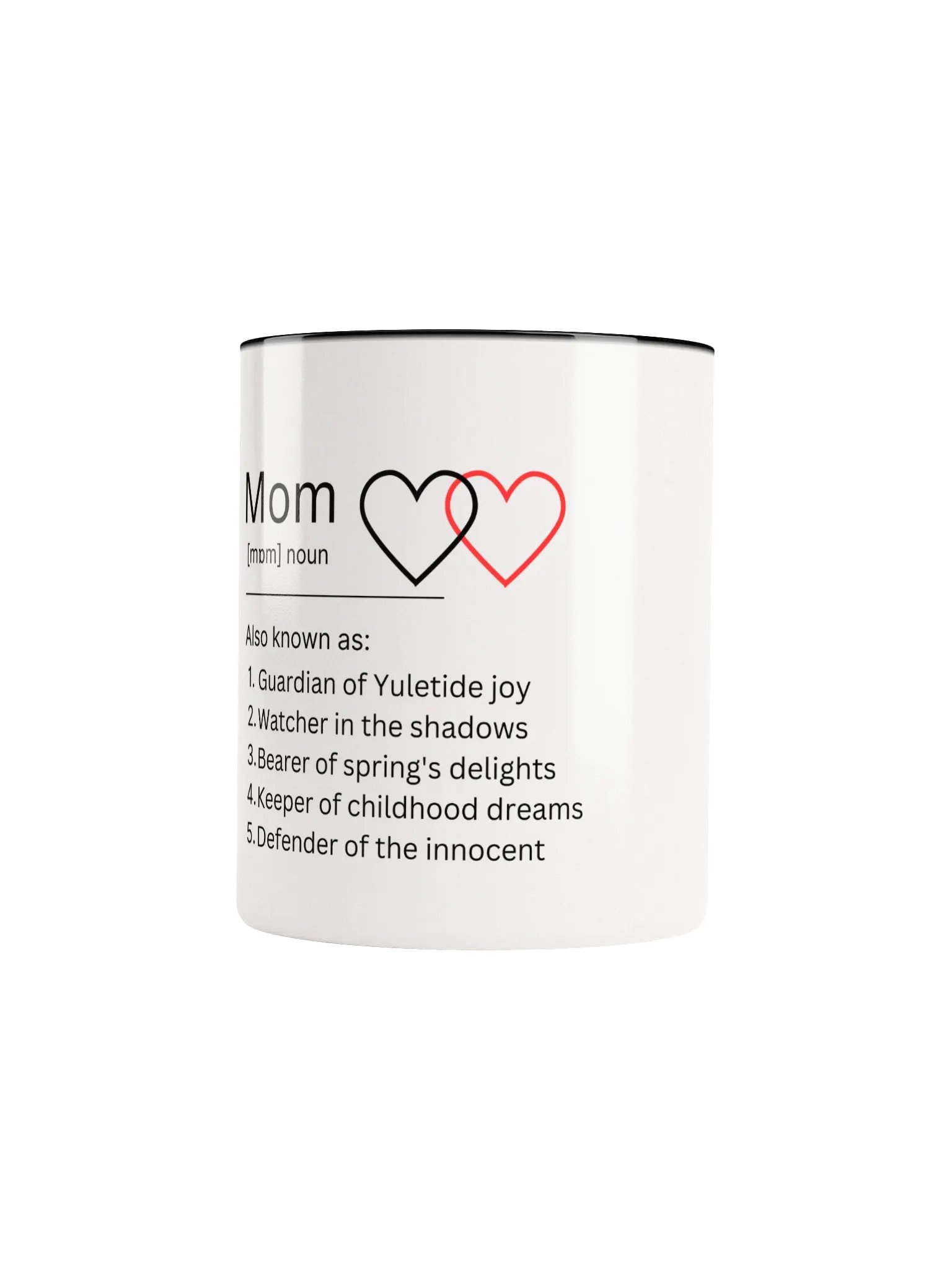 Mom Heart Struck Ceramic Mug product image (1)