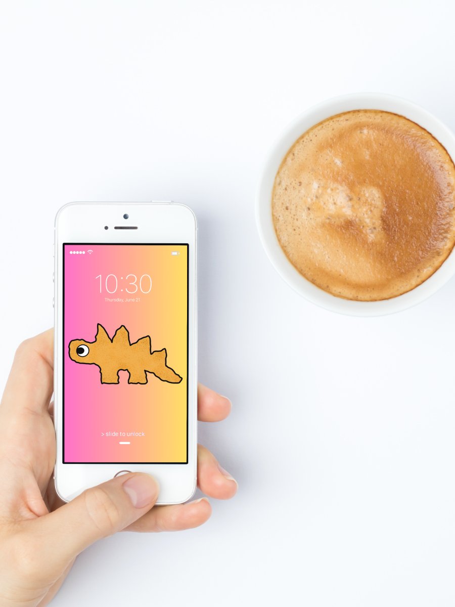 Dino Nuggies Phone Wallpaper Pack product image (3)