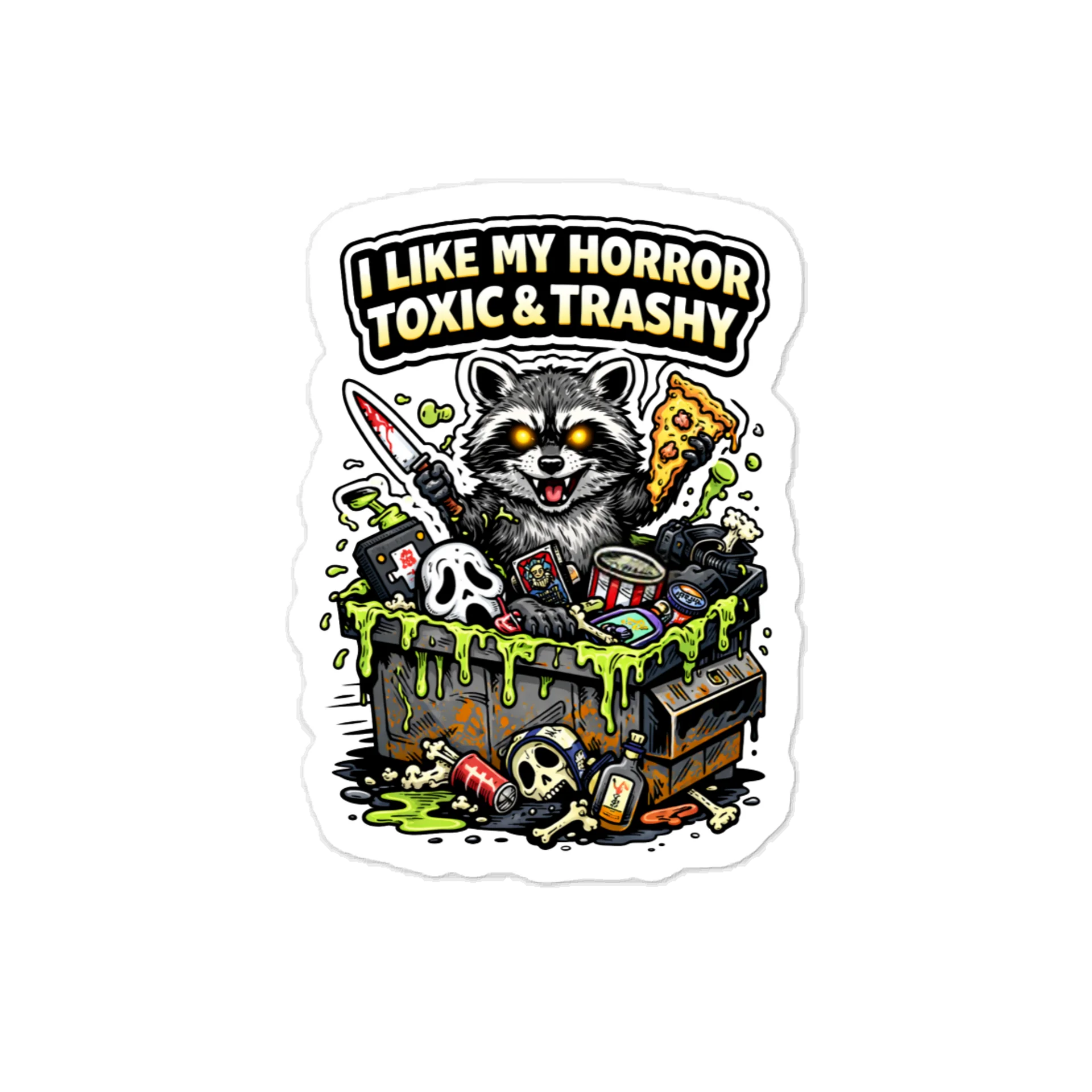 Horror Taste Sticker product image (1)