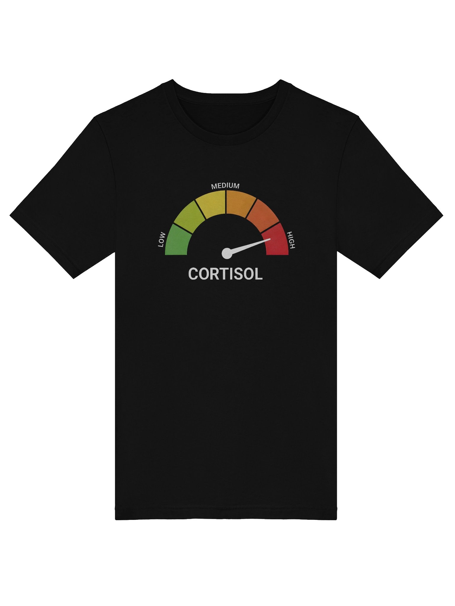 High Cortisol Premium Soft T-Shirt Black product image (5)