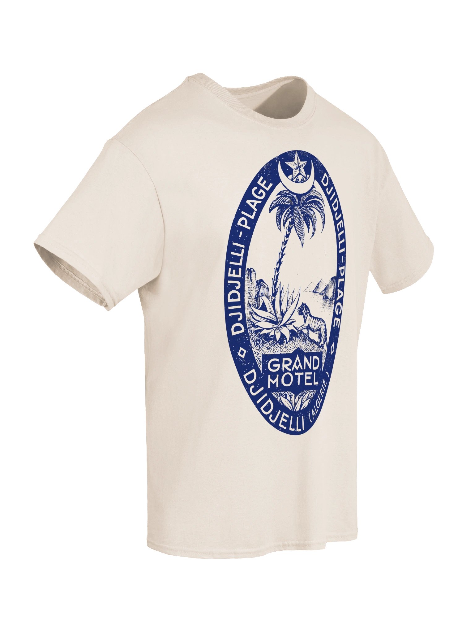 Djidjelli Plage Grand Motel Vintage Coastal T-Shirt product image (12)