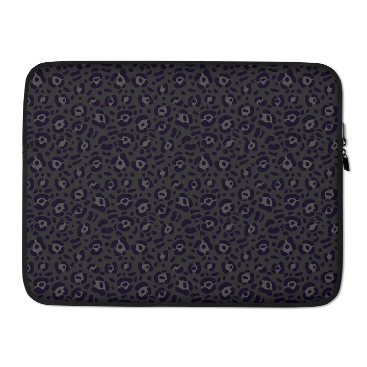 Durable Laptop Sleeve with Sleek Leopard Print product image (2)