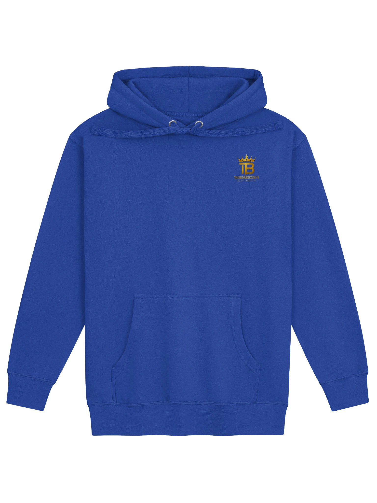 Built Different Premium Hoodie – Royal Blue Edition product image (2)
