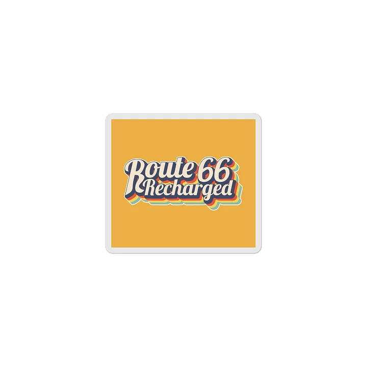 Route 66 Recharged / 1970's / Decades Art (Sticker) product image (1)