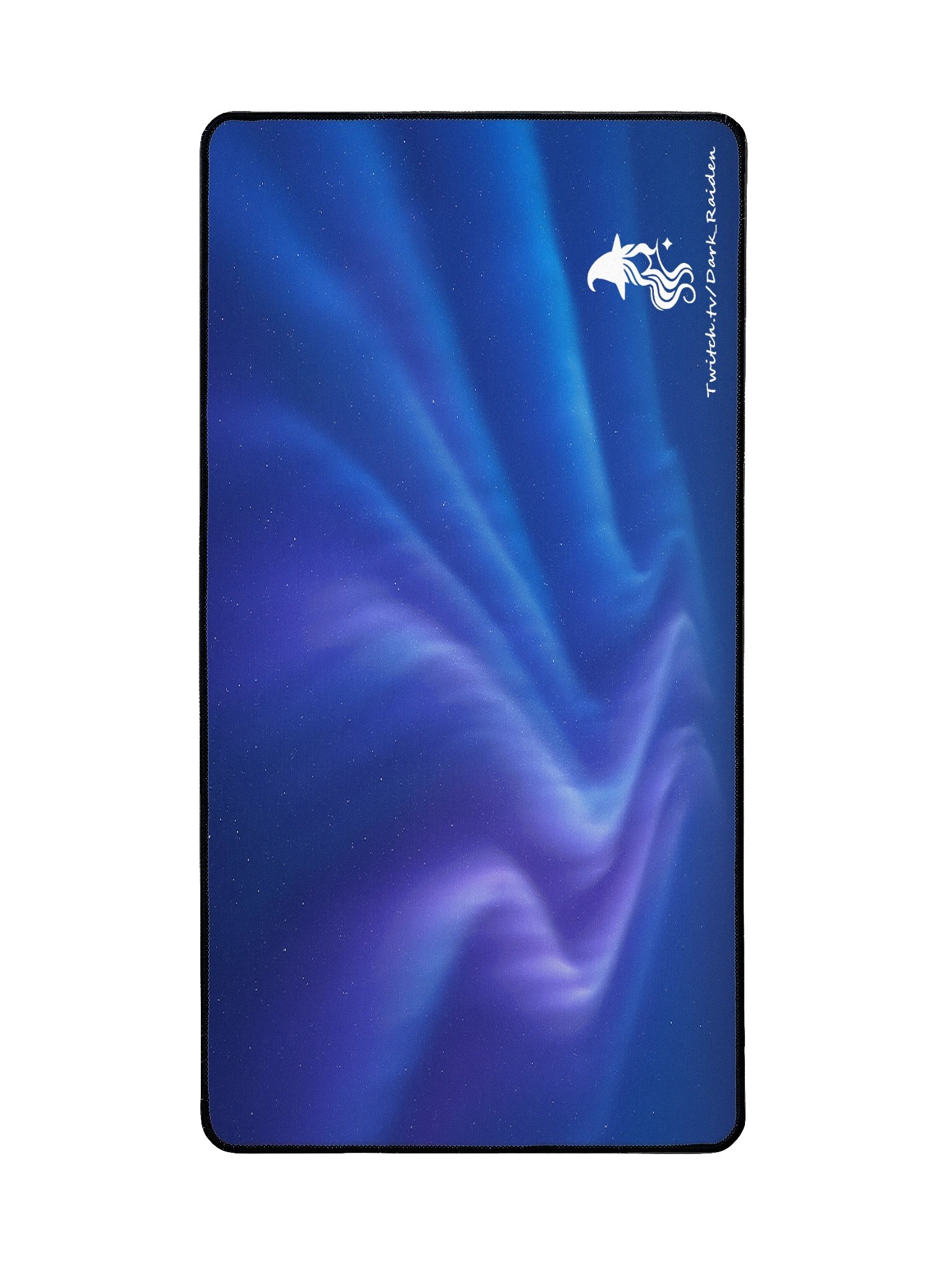 Logo, Aurora Borealis Mouse Mat - Blue & Purple product image (2)