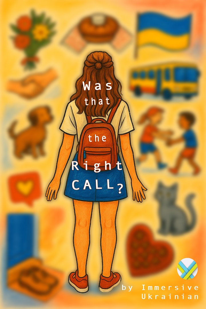 Ukrainian Culture Book "Was That The Right Call?" product image (1)