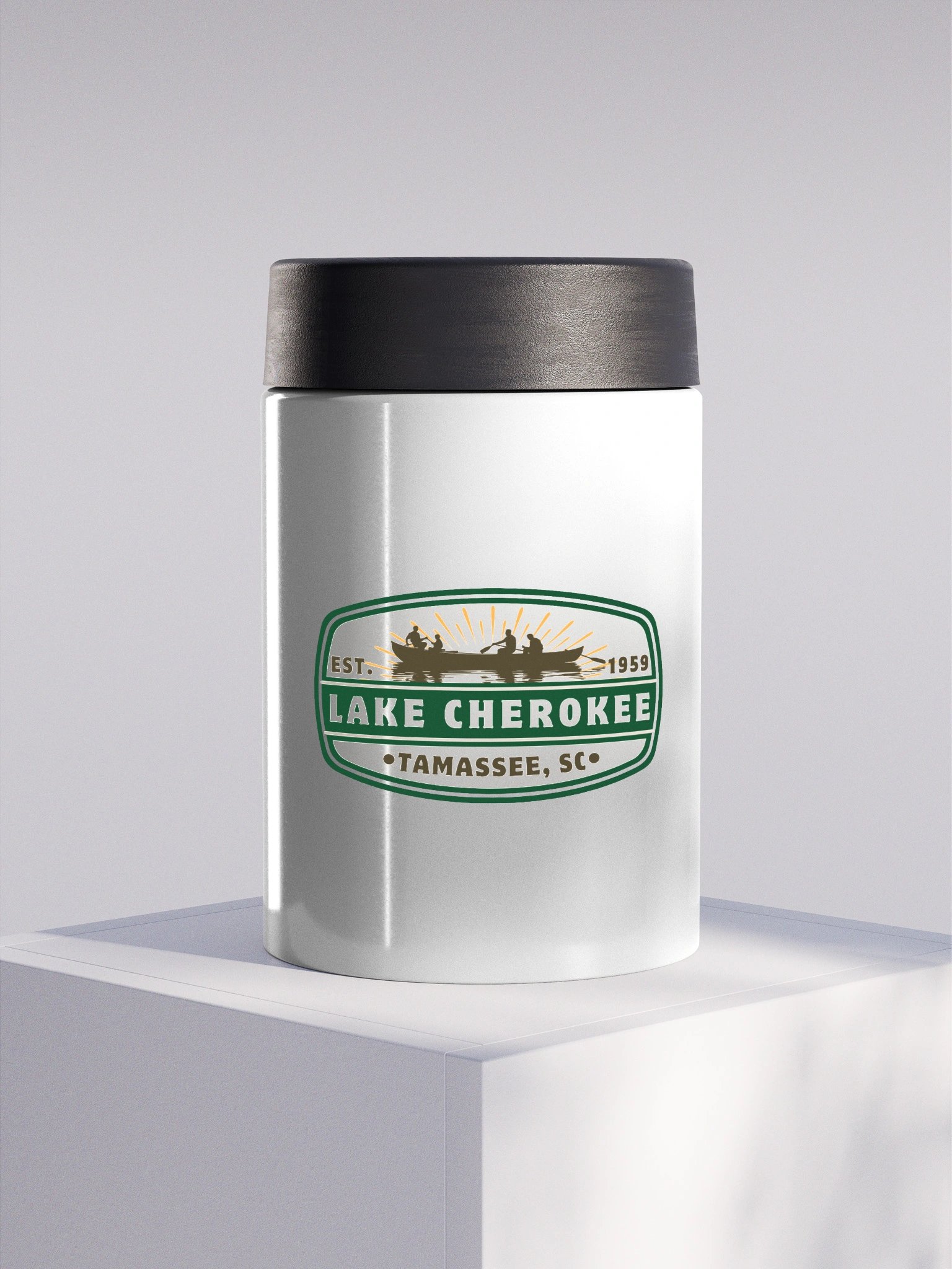 Stainless Steel LC Fishing Koozie product image (1)