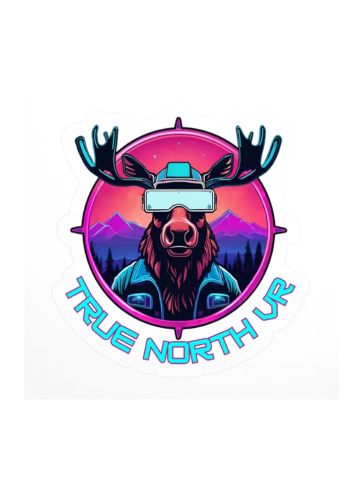 True North VR Kiss Cut Sticker product image (3)