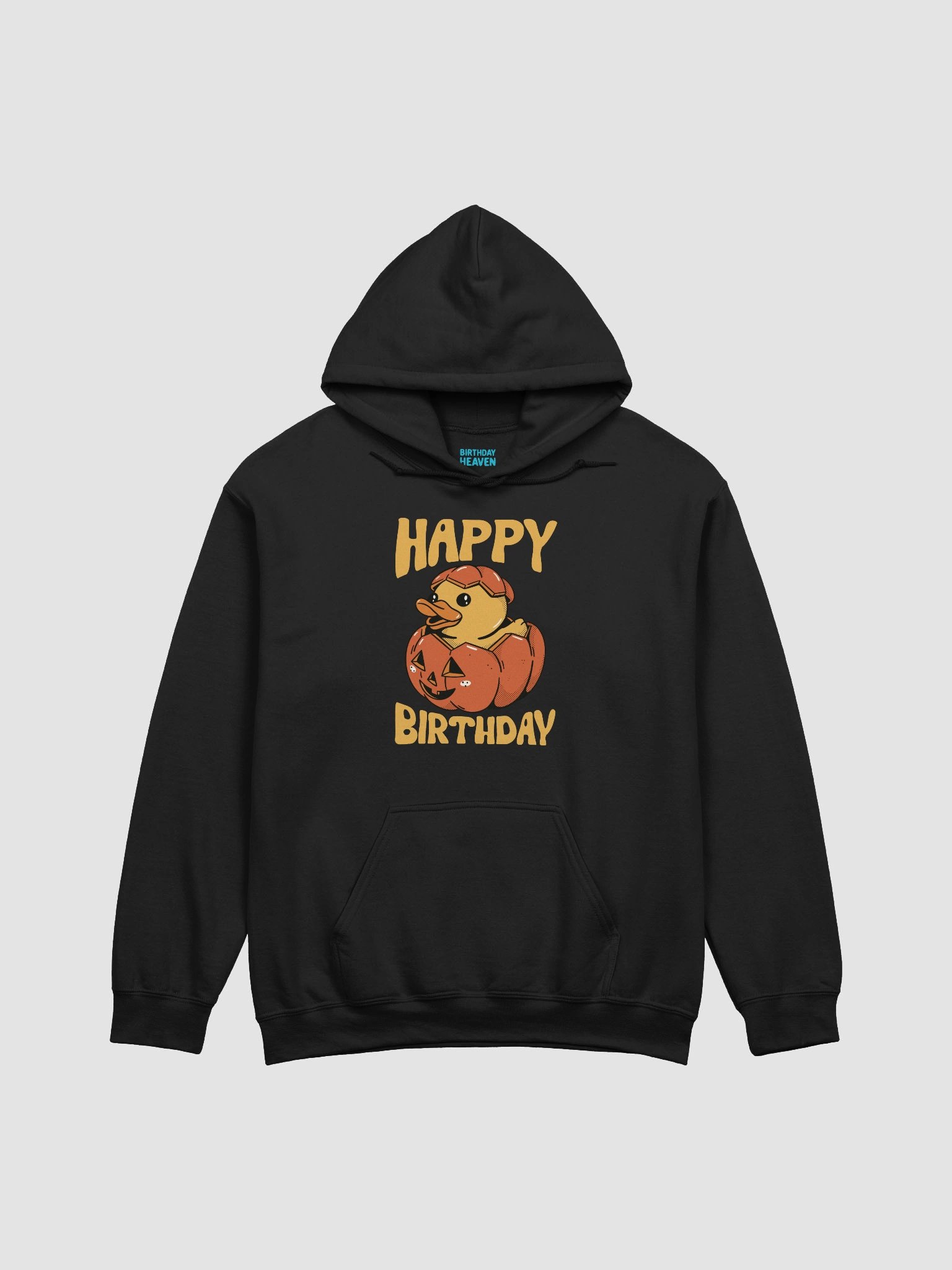 Happy Birthday (Rubber Duck Pumpkin) Hoodie product image (1)