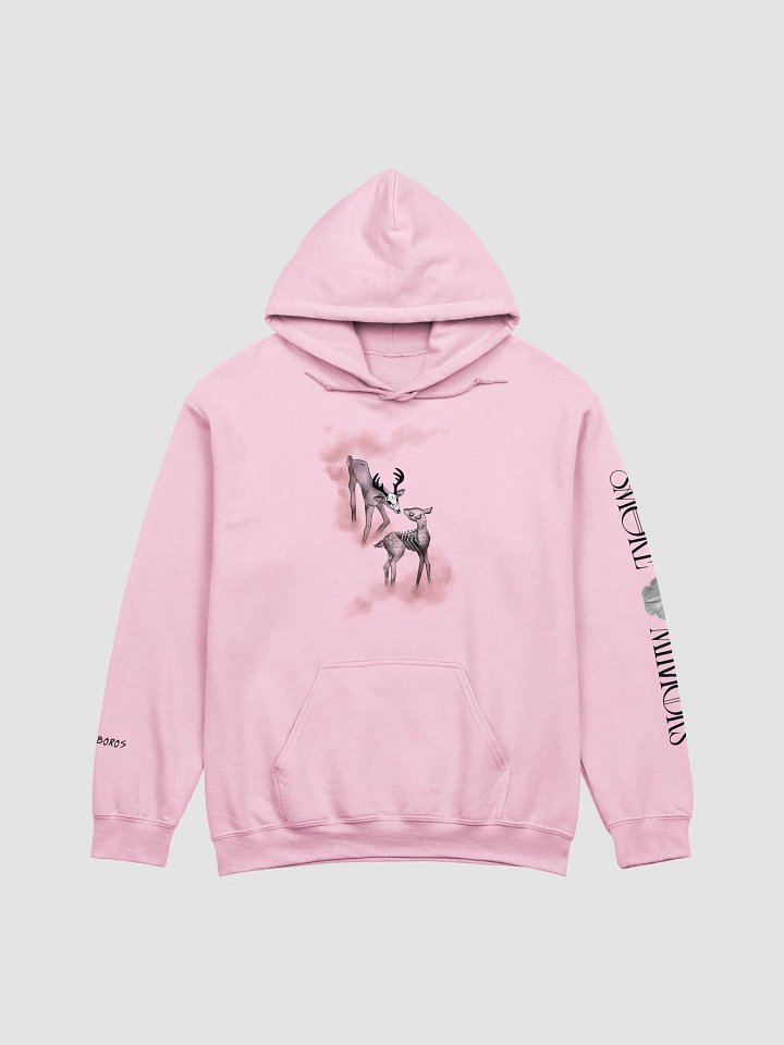 Pink Forest Familiar Guardians - Doe and Stag Hoodie product image (1)