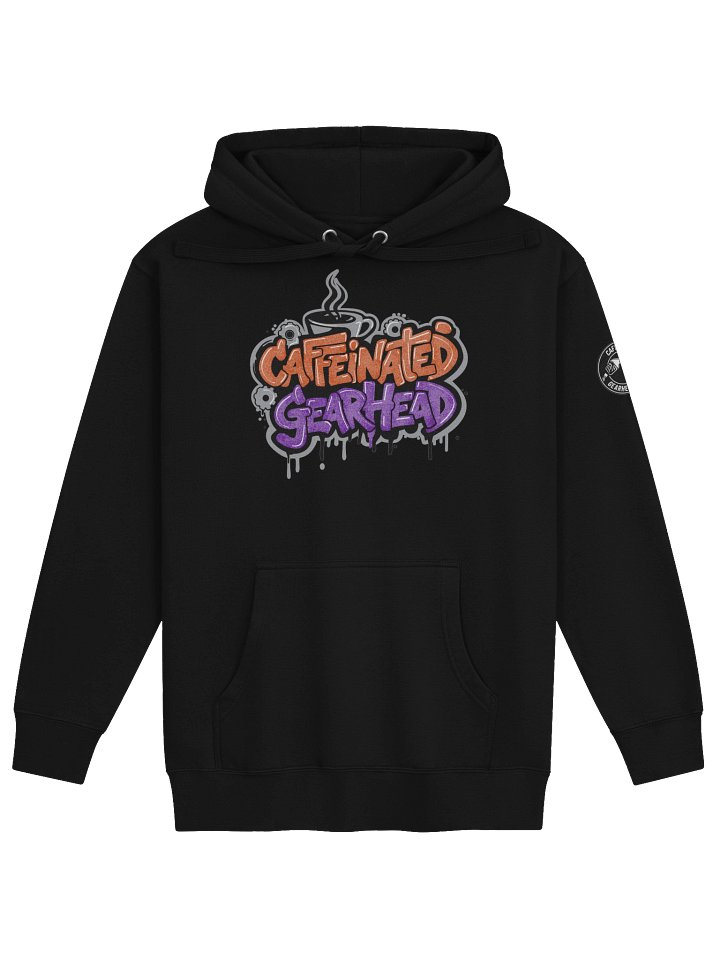 Caffeinated Gearhead Graffiti JDM - Hoodie product image (1)