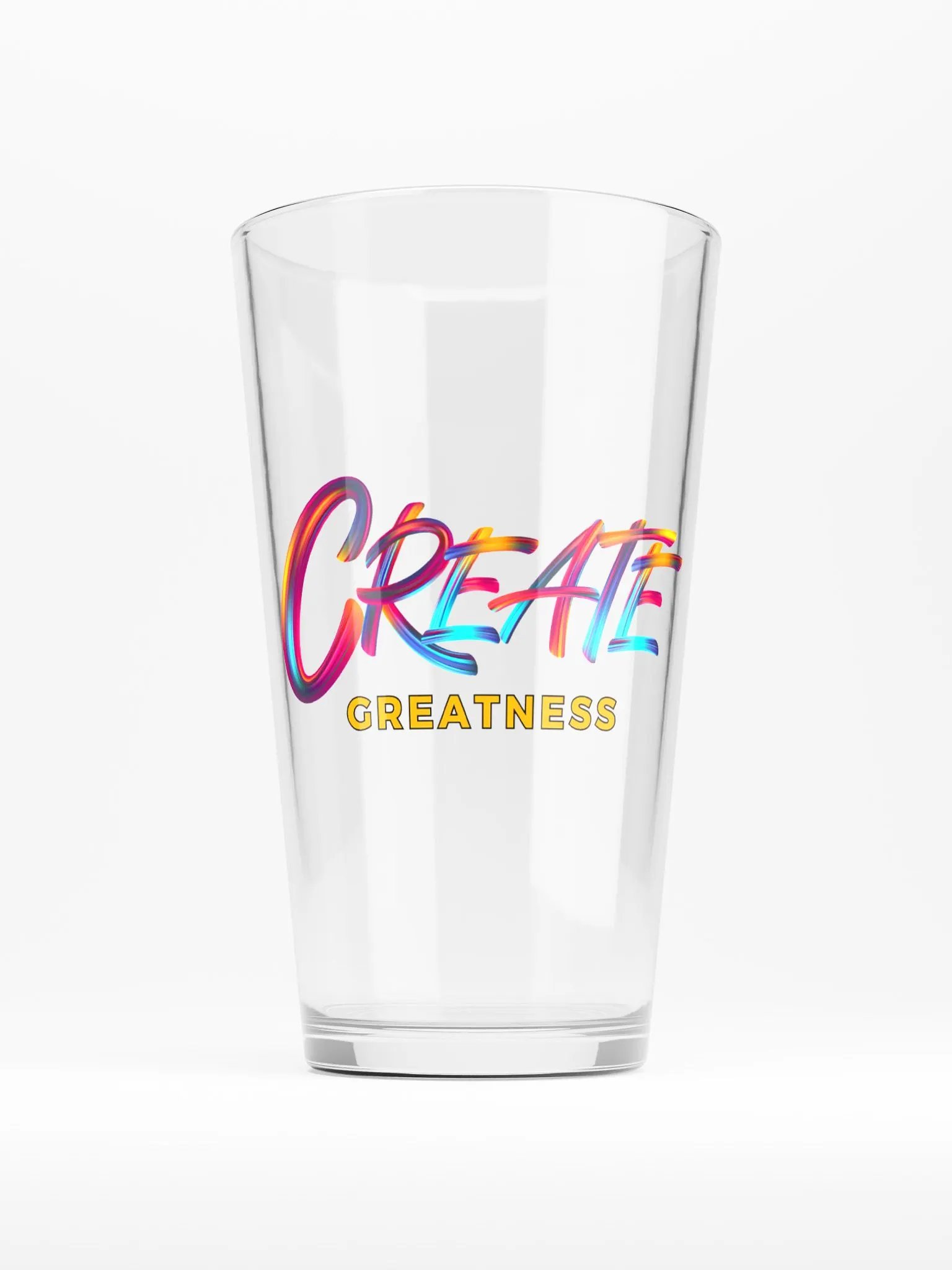 Create Greatness + Born to Dance Fusion Her Silhouette Shaker Pint Glass product image (2)