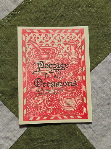 made this silly little zine about making Stews and Soups last month! you can find it at Boneshaker and my freshly updated web...