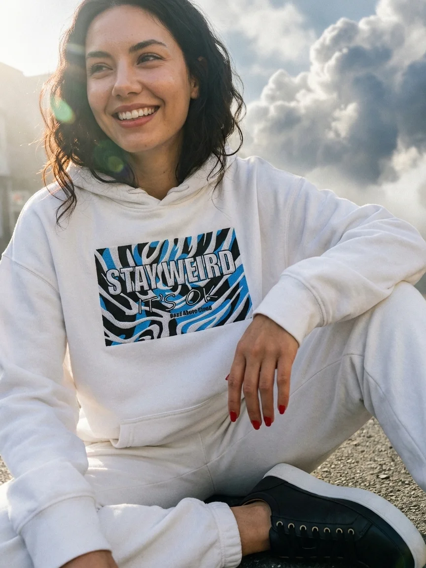 It's Ok-Embroidered Hoodie product image (1)