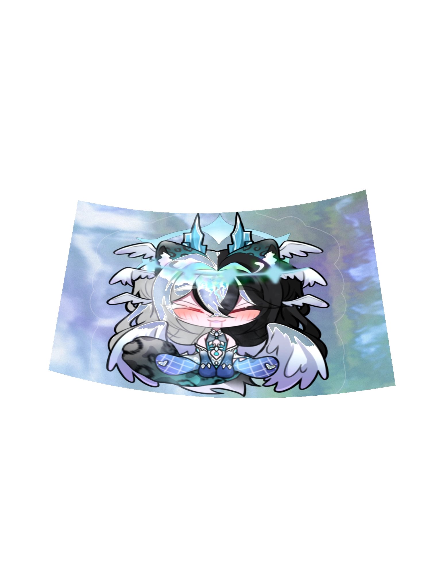Angelic Aurora Chibi Sticker product image (16)
