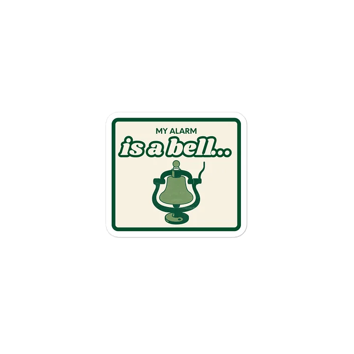 Frisco the Bell Die-Cut Sticker product image (1)