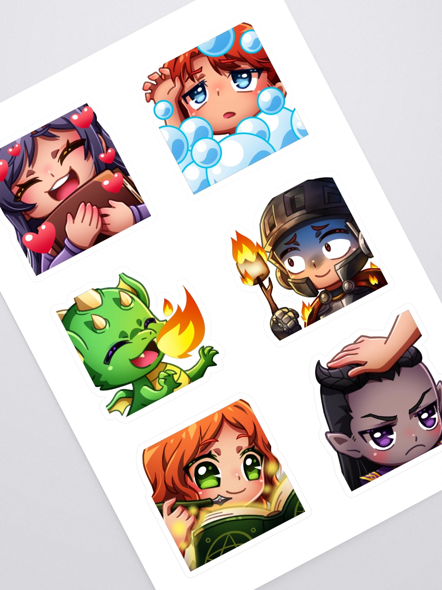 Legends and Librarians Sticker Sheet 1 product image (3)