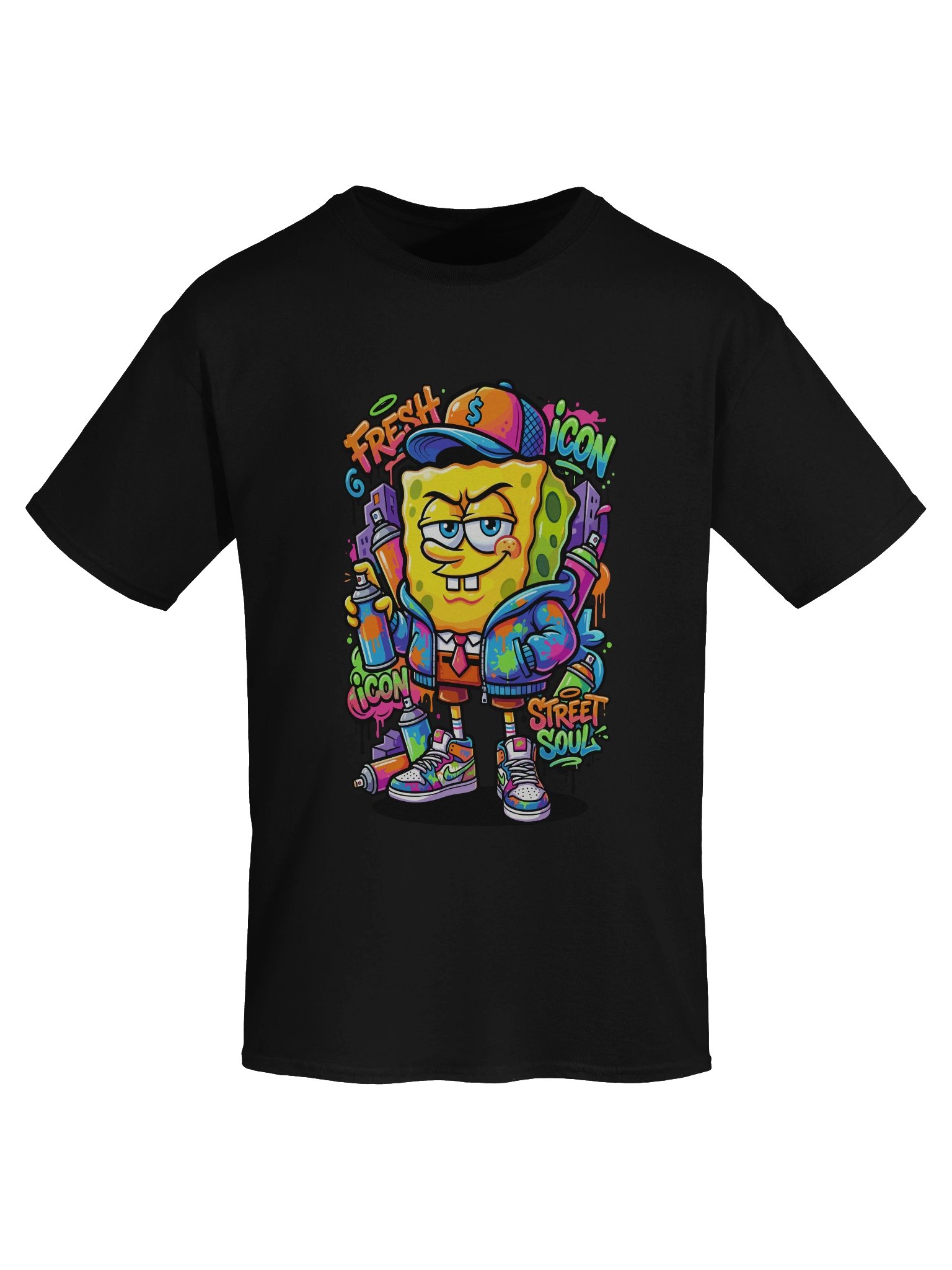 Spongebob graffiti t-shirt product image (55)