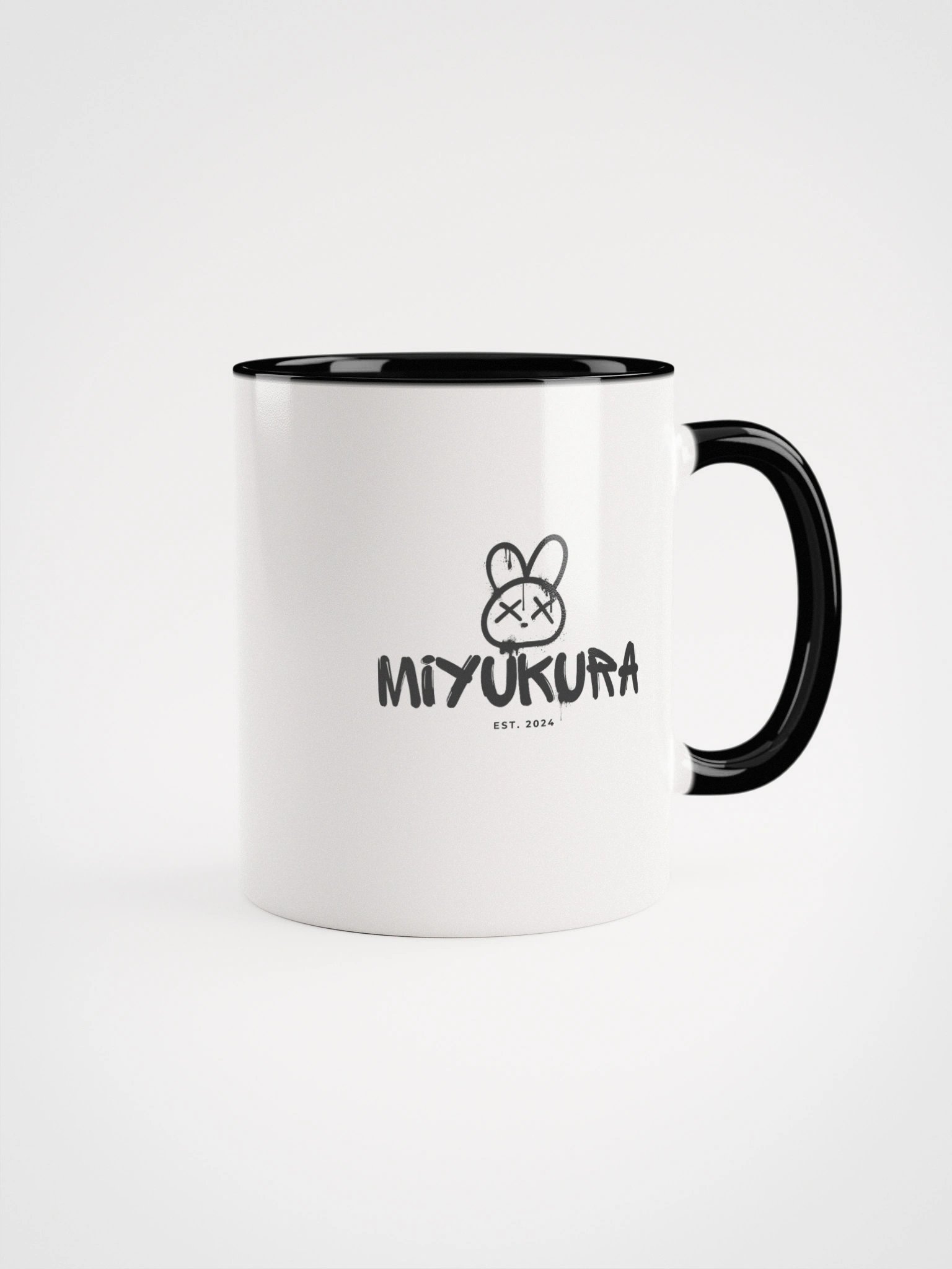 Miyukura Bunny Graffiti Mug product image (1)