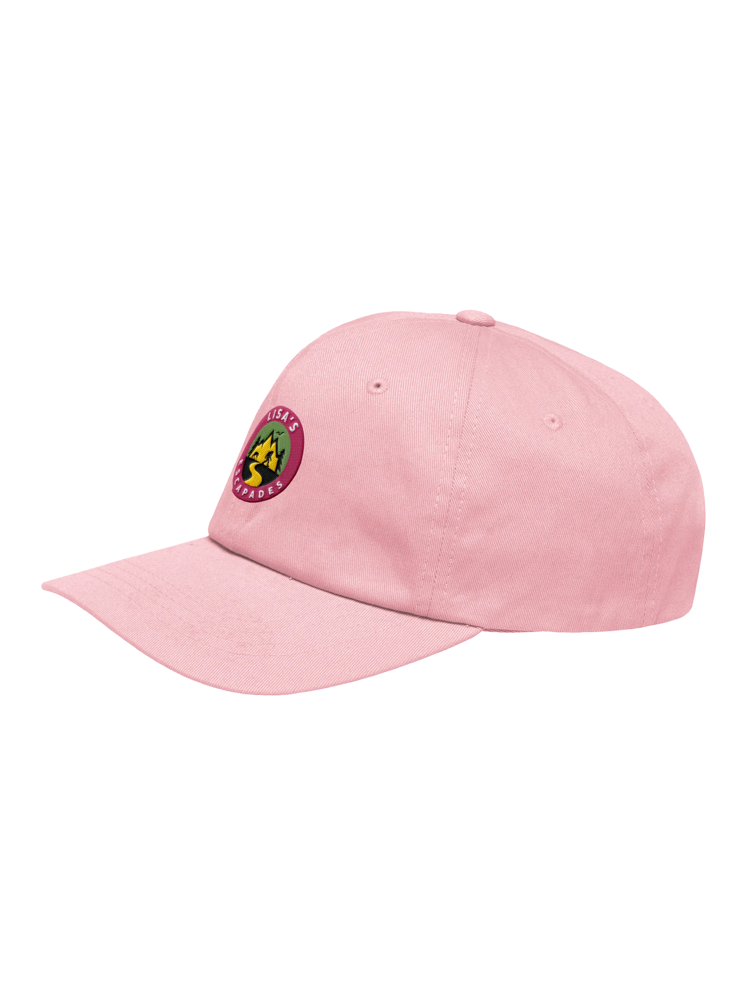 Lisa’s Escapades Pink Logo Bigfoot Dad Hat product image (7)