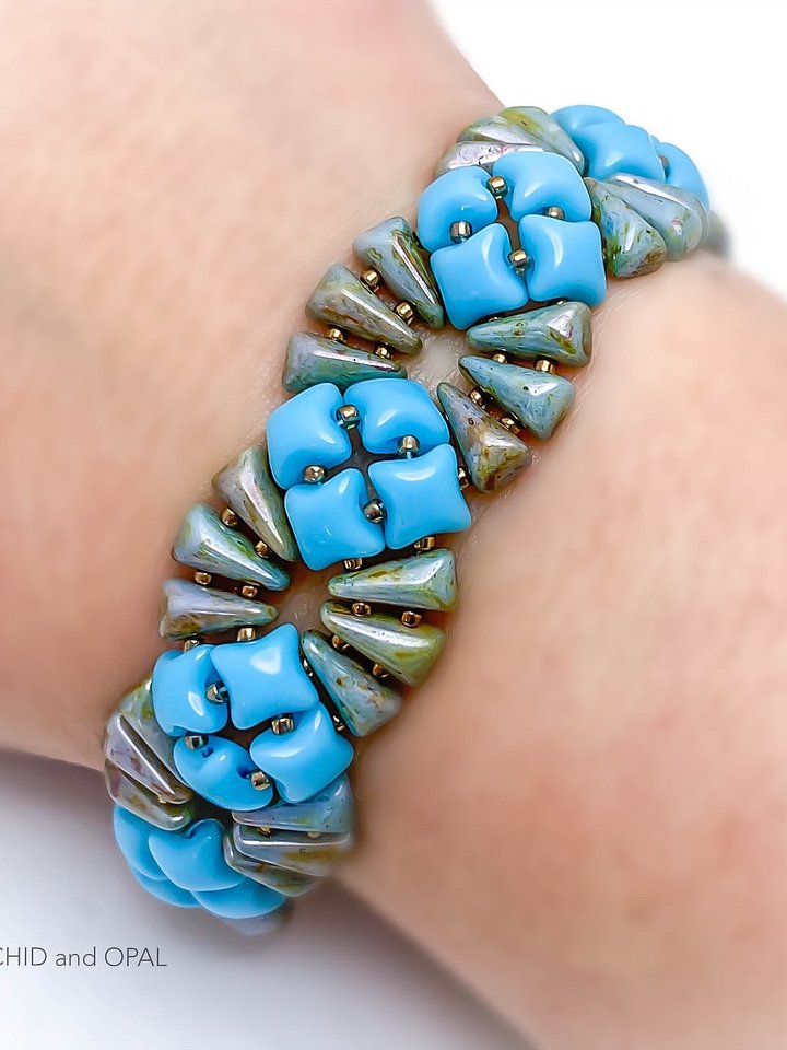 Deco Vexolo WibeDuo Beaded Bracelet - Blue product image (1)