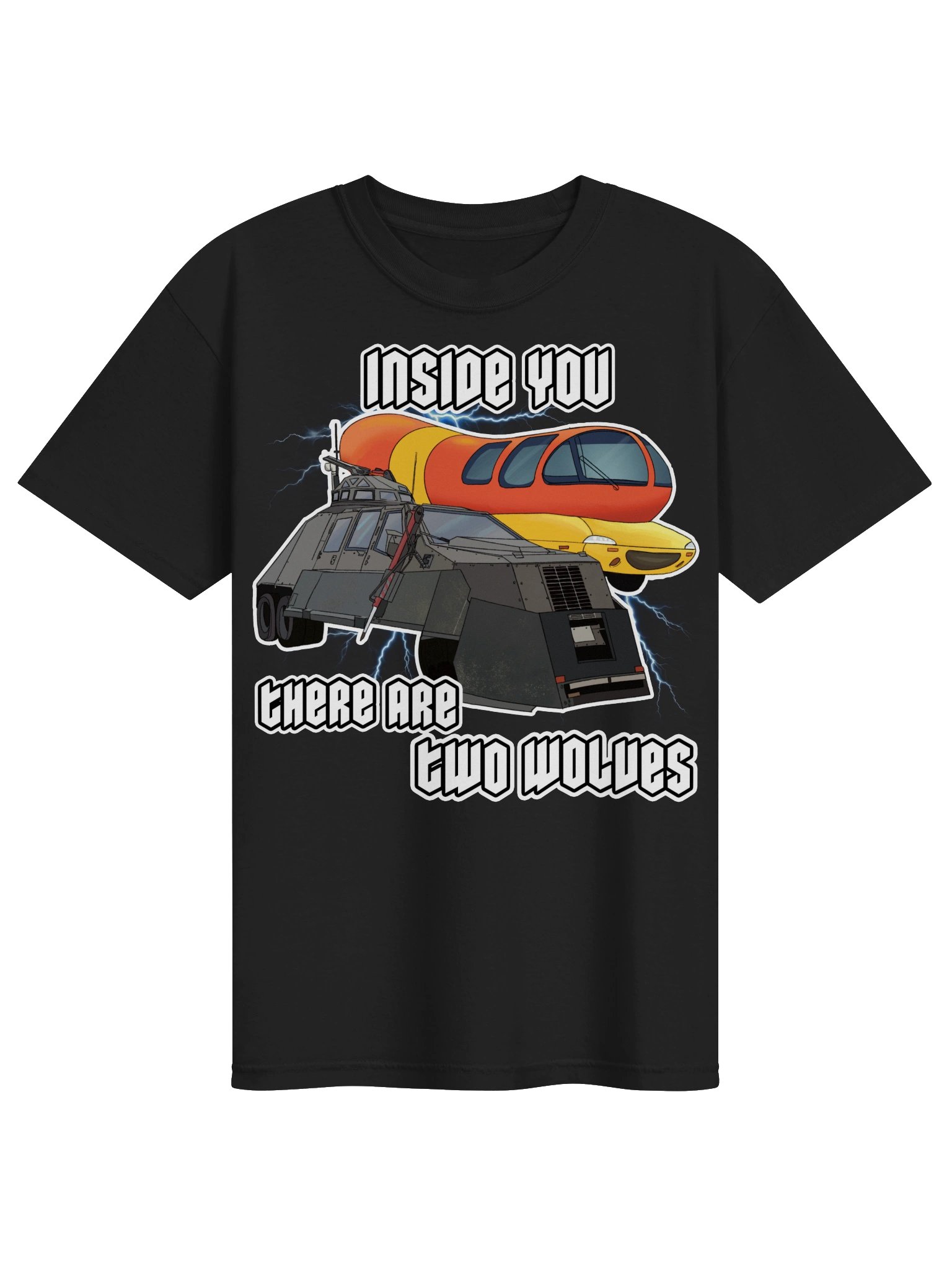 Inside You, There Are Two Wolves Tee product image (1)
