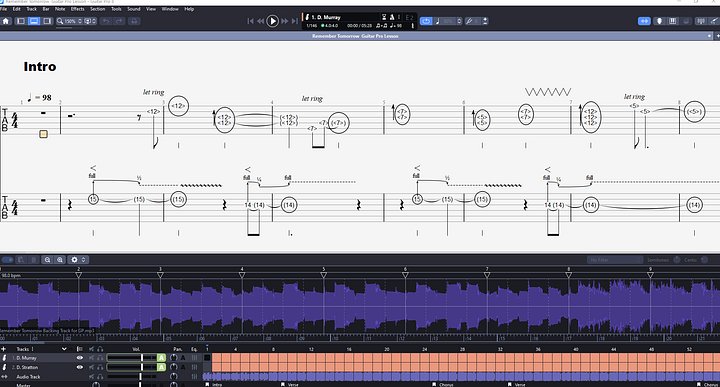 Remember Tomorrow PDF TAB + Backing Track MP3 product image (2)