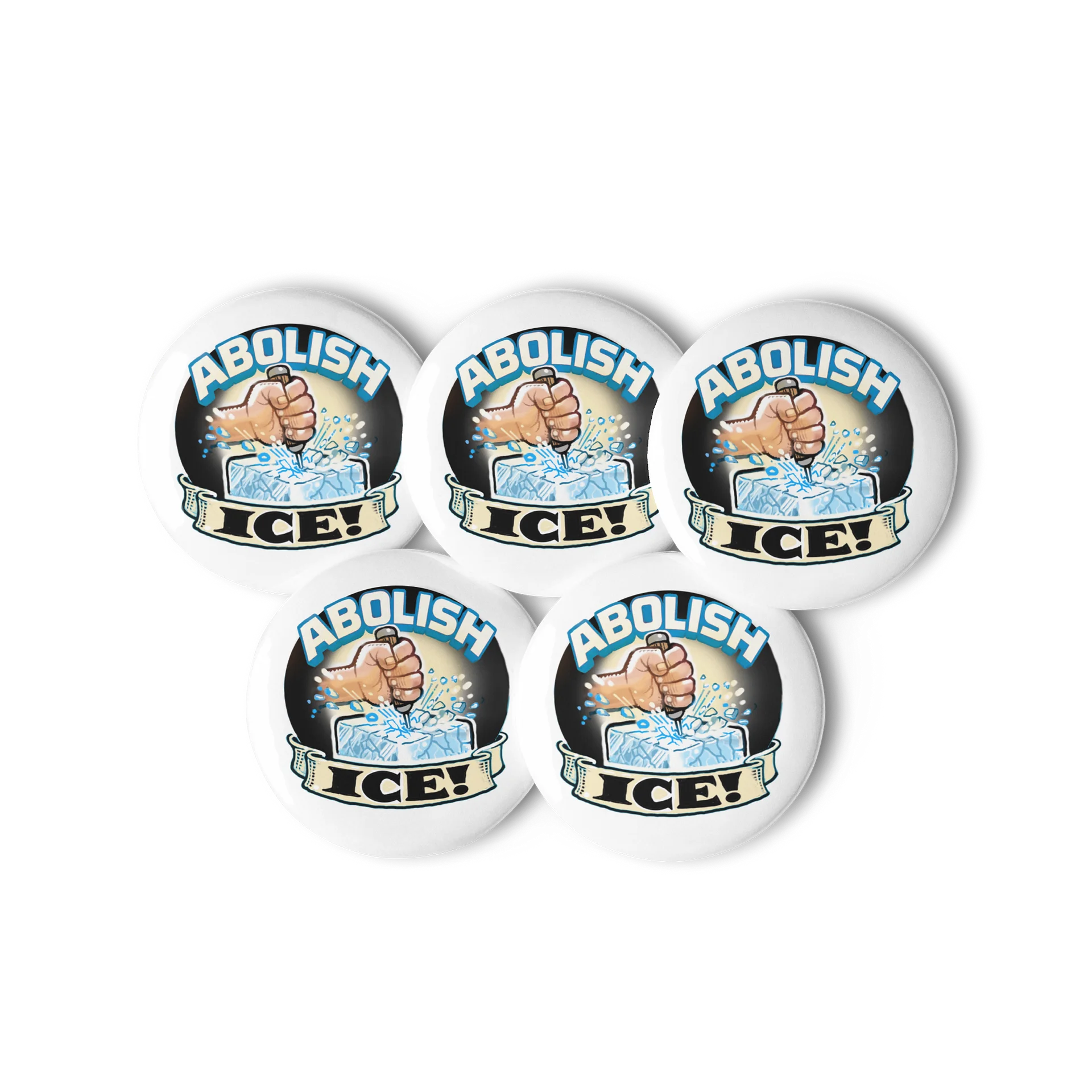 Abolish ICE! Resistance Pins Set product image (2)