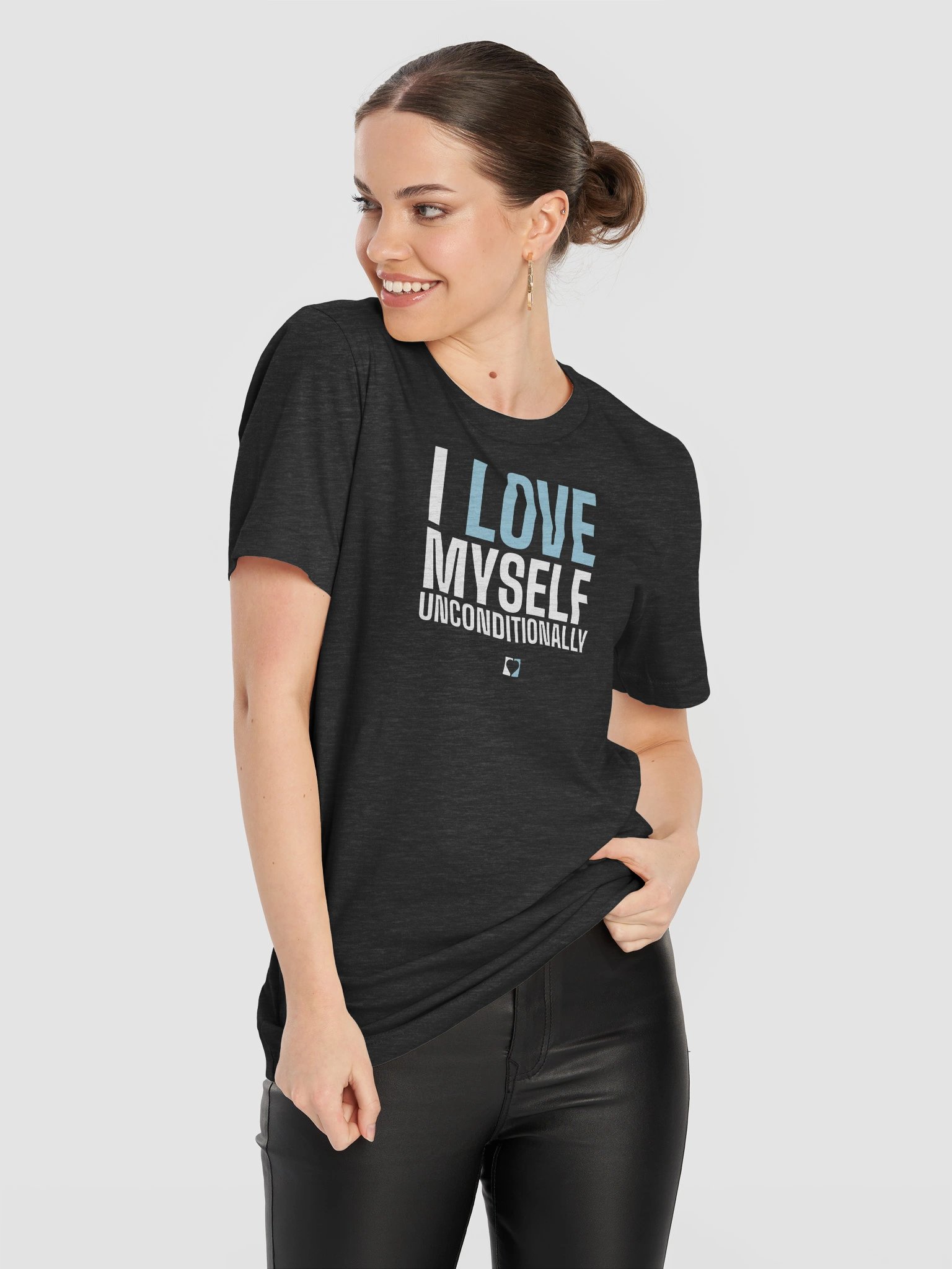 I Love Myself Unconditionally Bold Tee product image (11)