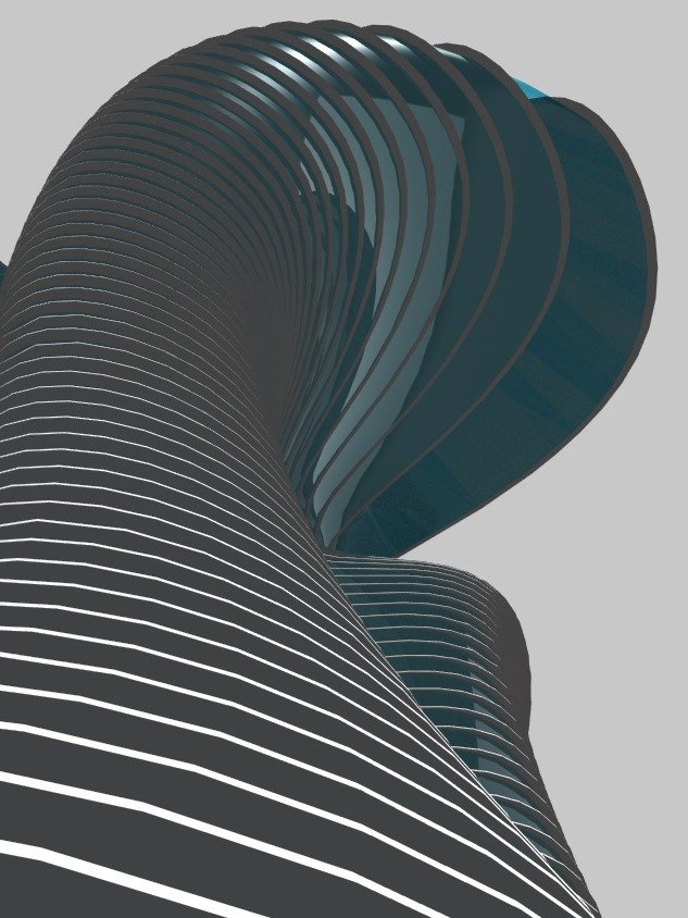 Parametric Tower Facade Design Grasshopper Rhino Files Download ...