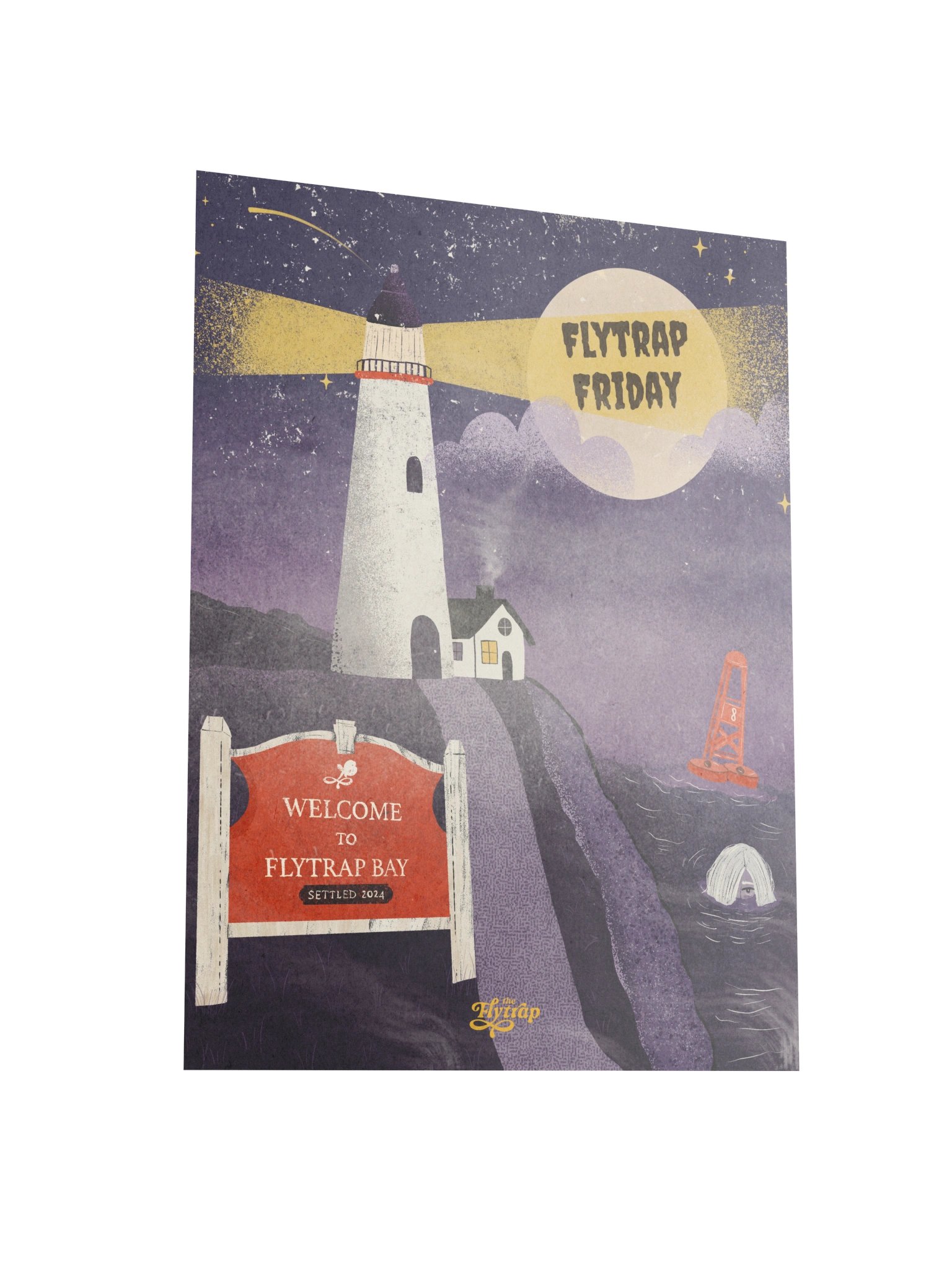 Flytrap Fridays - Flytrap Bay 12" x 16" Poster product image (3)