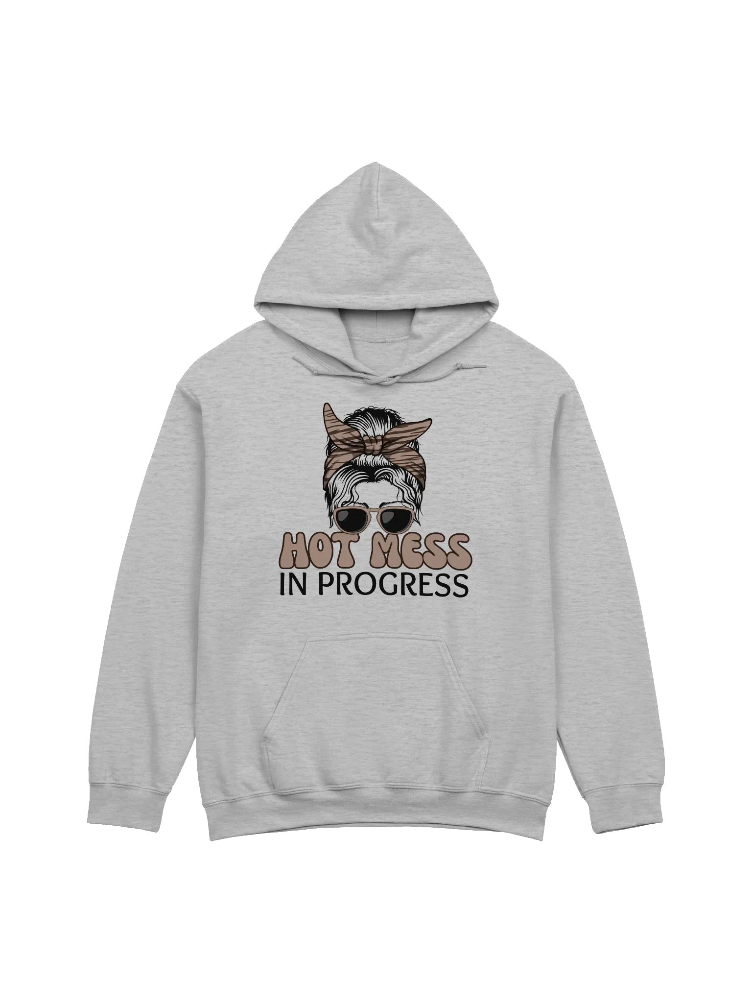 Hot Mess In Progress Hoodie product image (1)