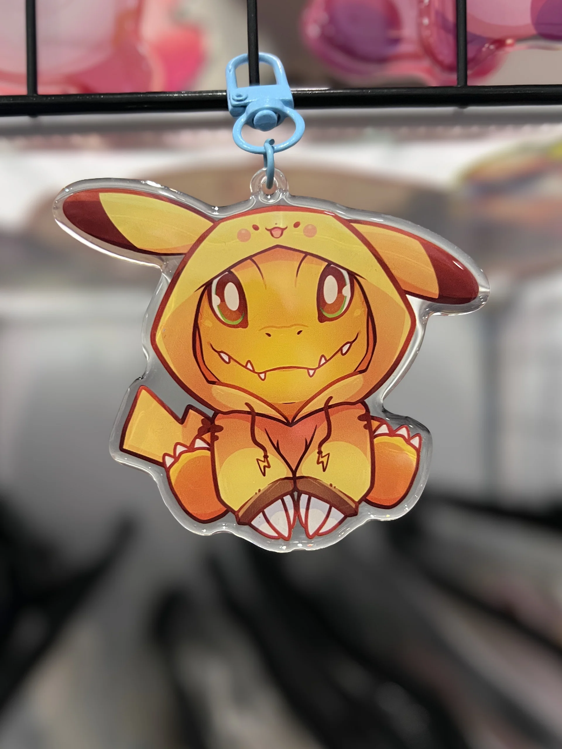 Agumon w/ Pikachu Hoodie - Large Charm product image (1)