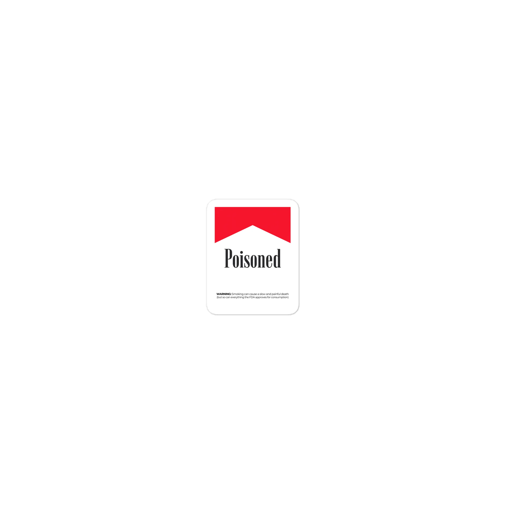 Poison Die-Cut Sticker product image (2)